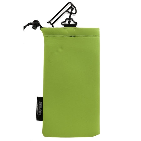 Utility Bag Soft Pouch Tote, Lime Green, with Utility Guard End UBDU5X9LG